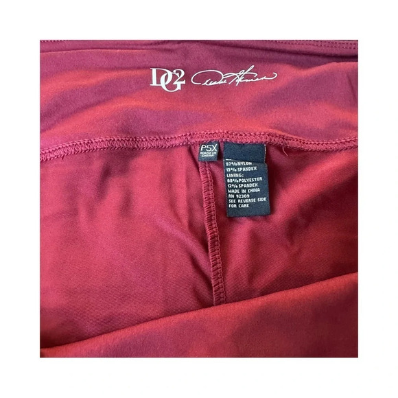 NEW! Slim & Sleek Animal Printed Coated Legging, Red Wine Leopard - 5x P… - Picture 5 of 6